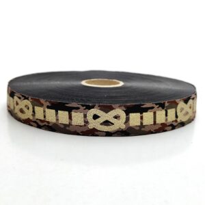 Camo med guld knob